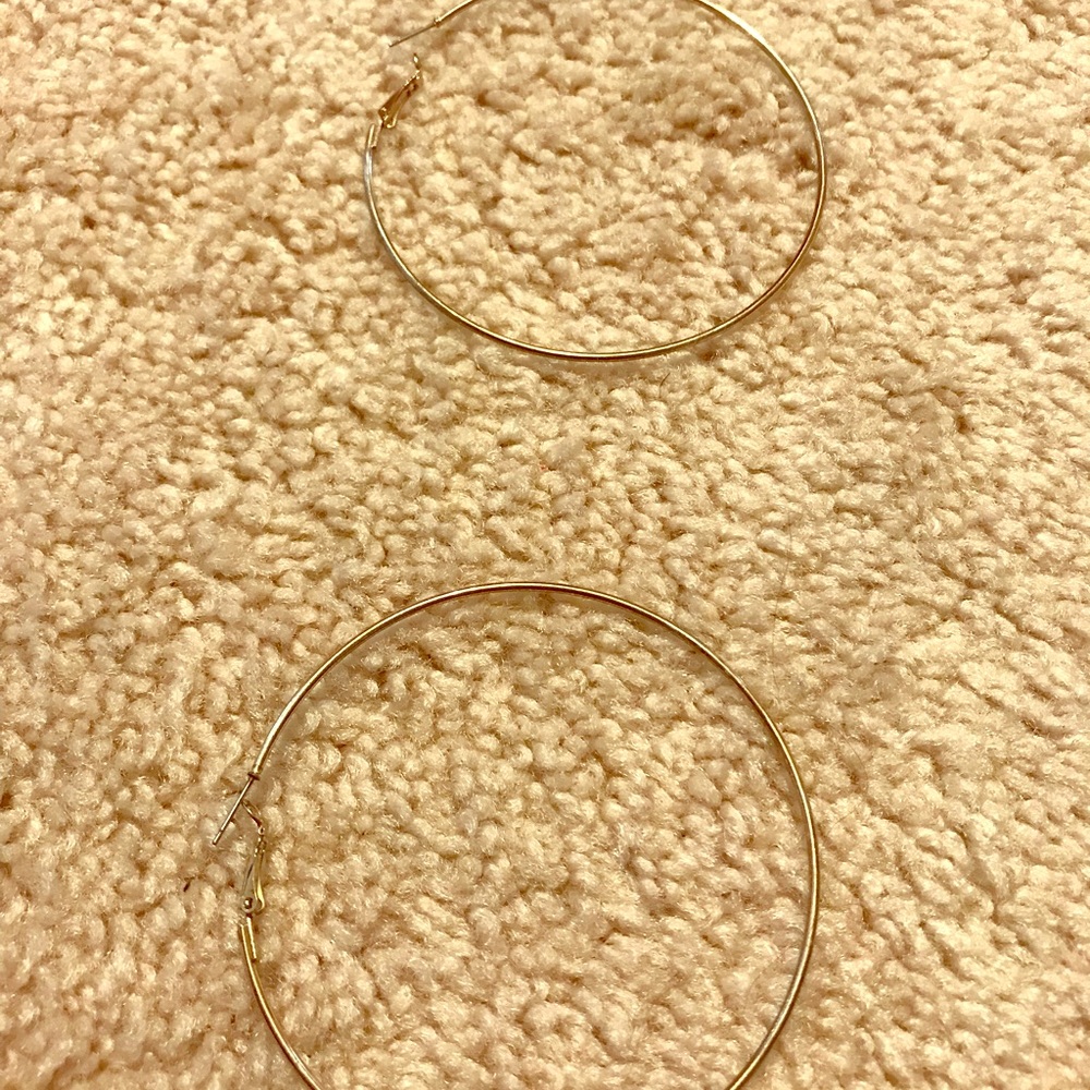 Gold Hoop Earrings